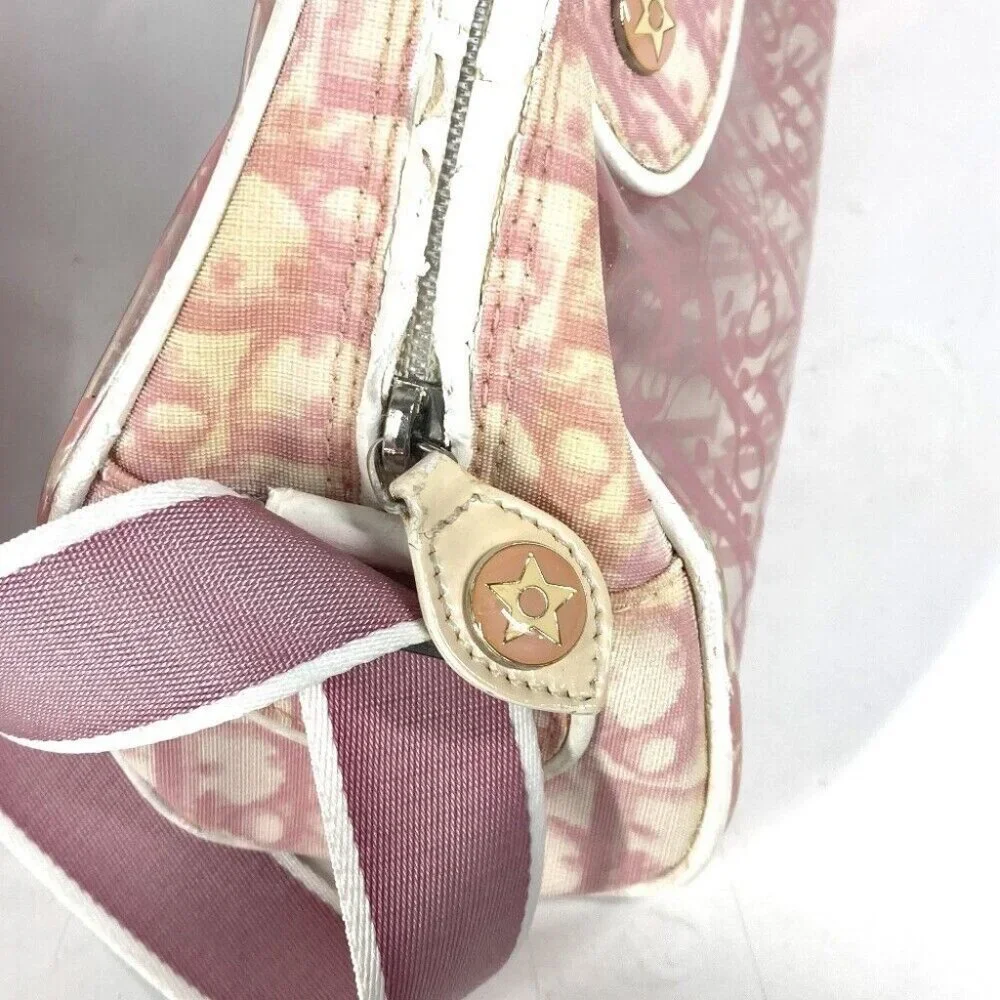 Dior Logo trotter Crossbody bag with drawstring pouch Shoulder Bag - Picture 10 of 15